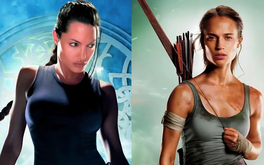 Lara Croft nos Cinemas - De Angelina Jolie a Alicia Vikander