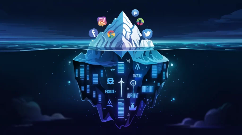 iceberg da DeepWeb
