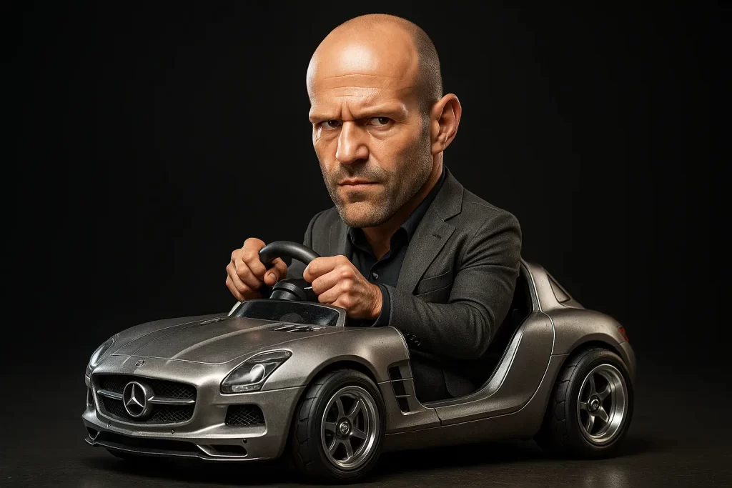 Deckard Shaw – Mercedes-Benz SLS AMG