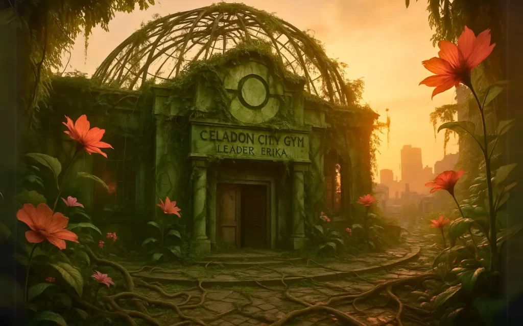 Ginásio de Celadon City em Ruínas