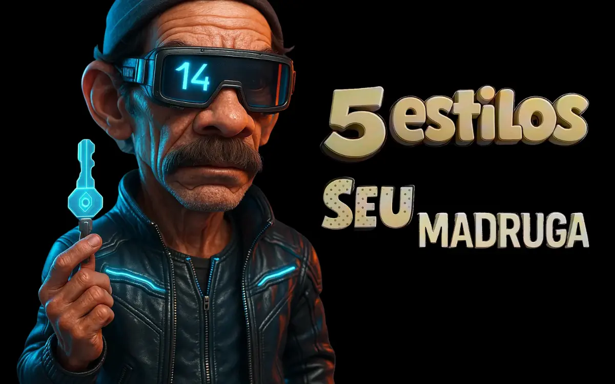 Incrível esse Designer recriou 5 estilos diferentes do Seu Madruga