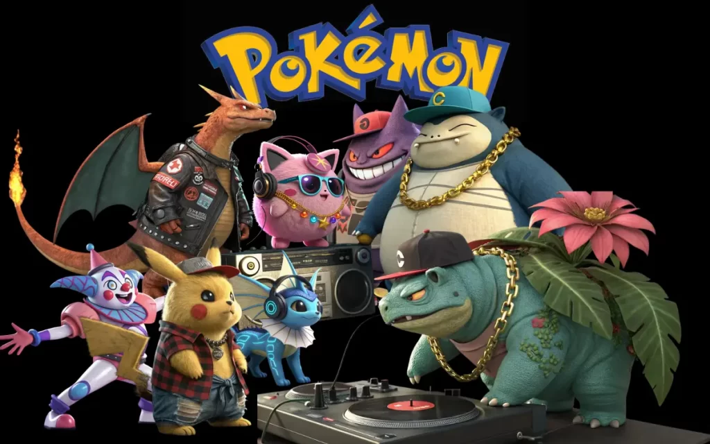 Pokémon Urbano Designer recria 30 Pokémon originais como se fossem inspirados nas subculturas dos anos 90