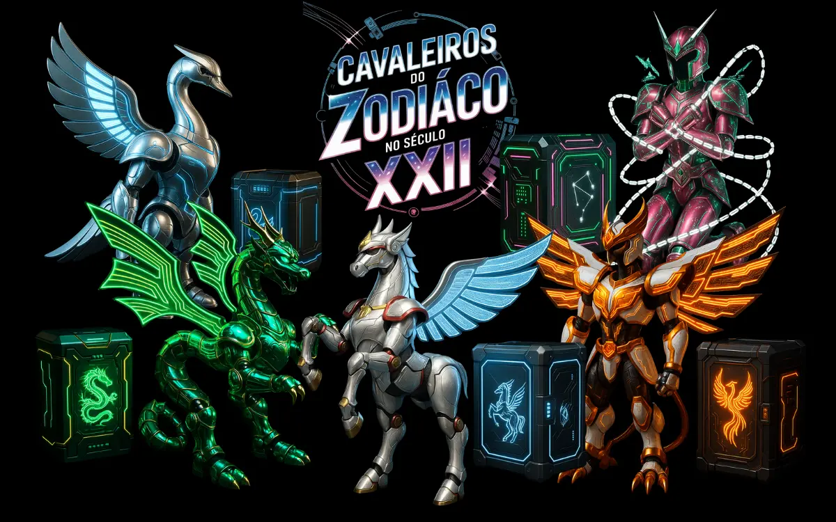 Quando Vi Estas Armaduras dos Cavaleiros do Zodíaco…