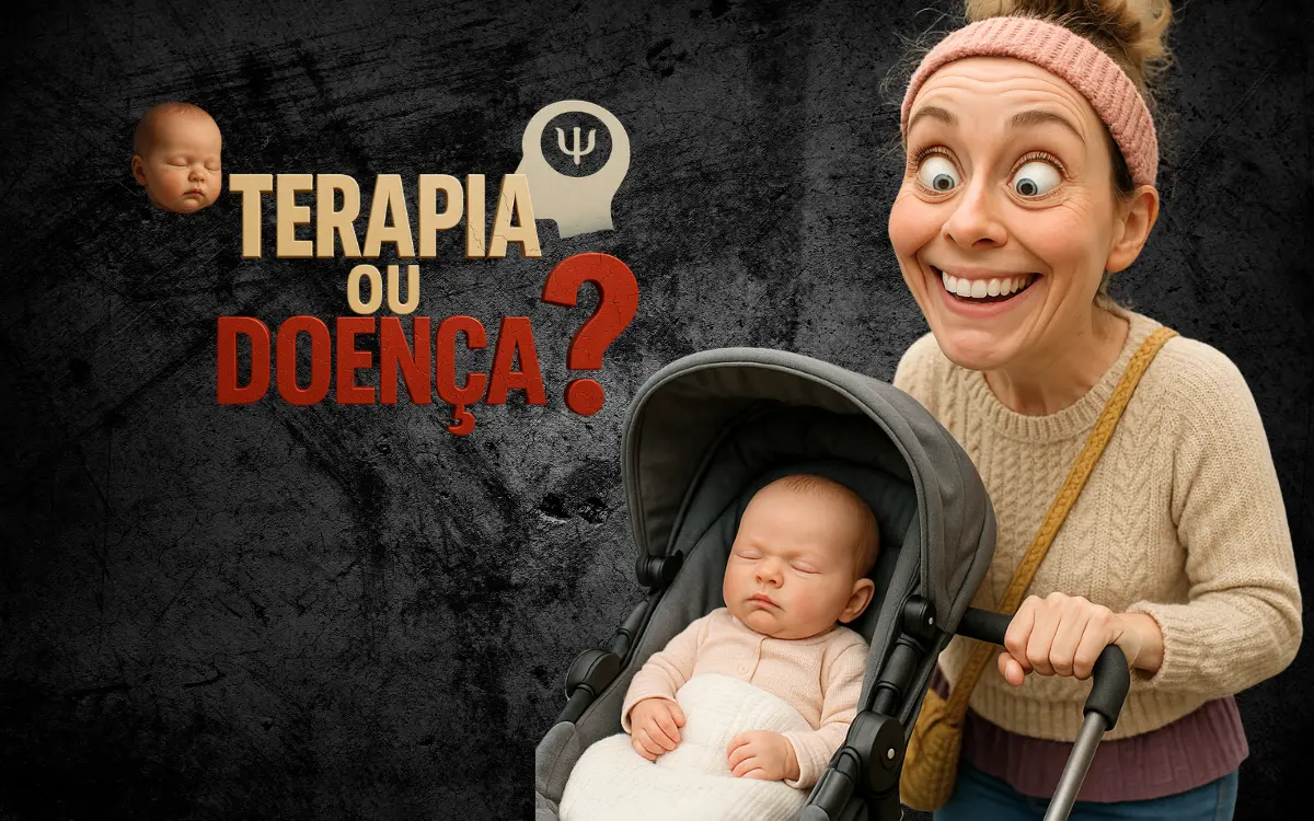 Bebê reborn hiper-realista com iluminação dramática revelando seu aspecto inquietante
