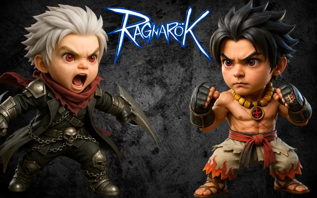 Versões 3D Artísticas das Classes de Ragnarok