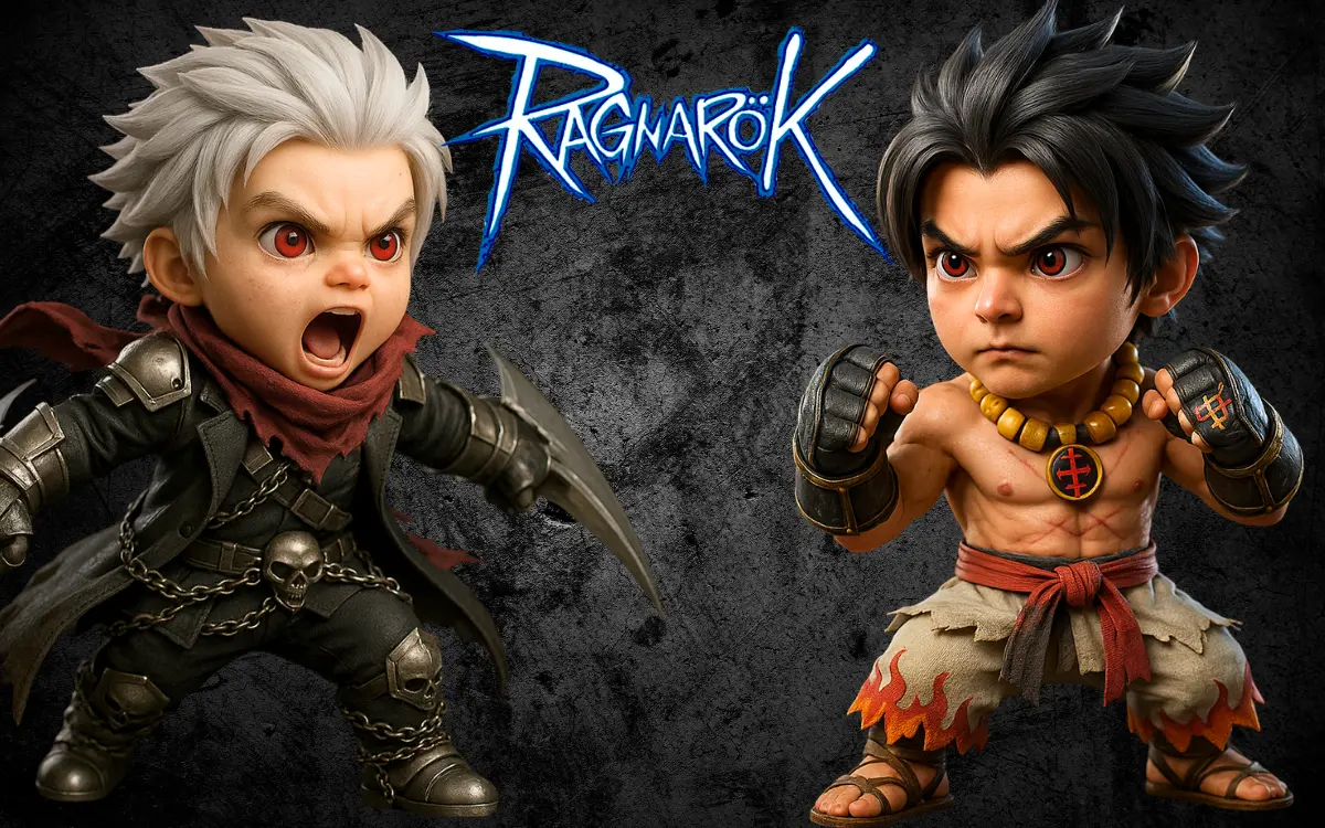 Versões 3D Artísticas das Classes de Ragnarok