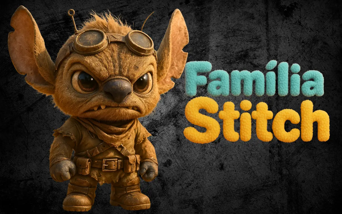 "Colagem dos 6 novos experimentos alienígenas da mesma espécie do Stitch"