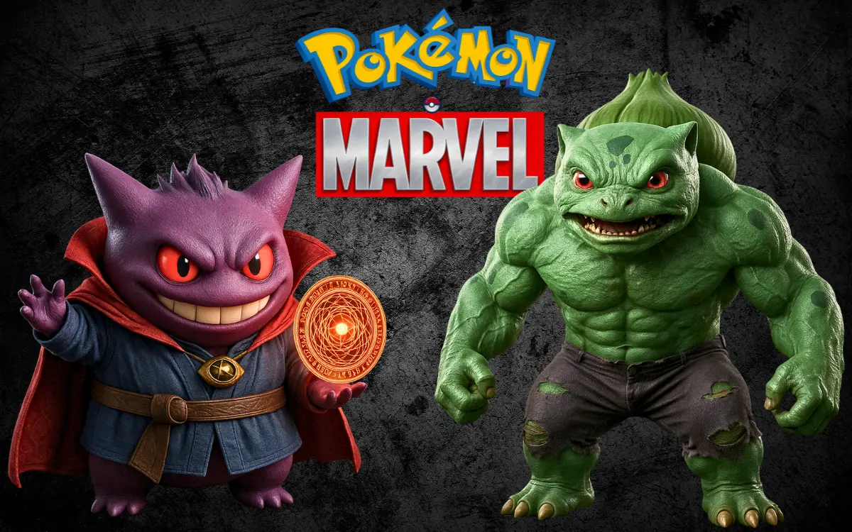 Pokémon Reimaginados como Heróis Marvel em Arte 3D Ultra-Realista