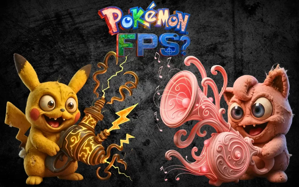 Squad de Pokémon Transformados em Personagens de FPS