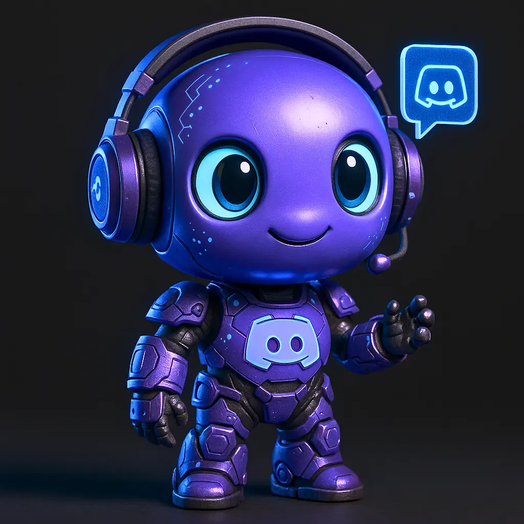 Mascote Clyde do Discord reimaginado como robô para gamers