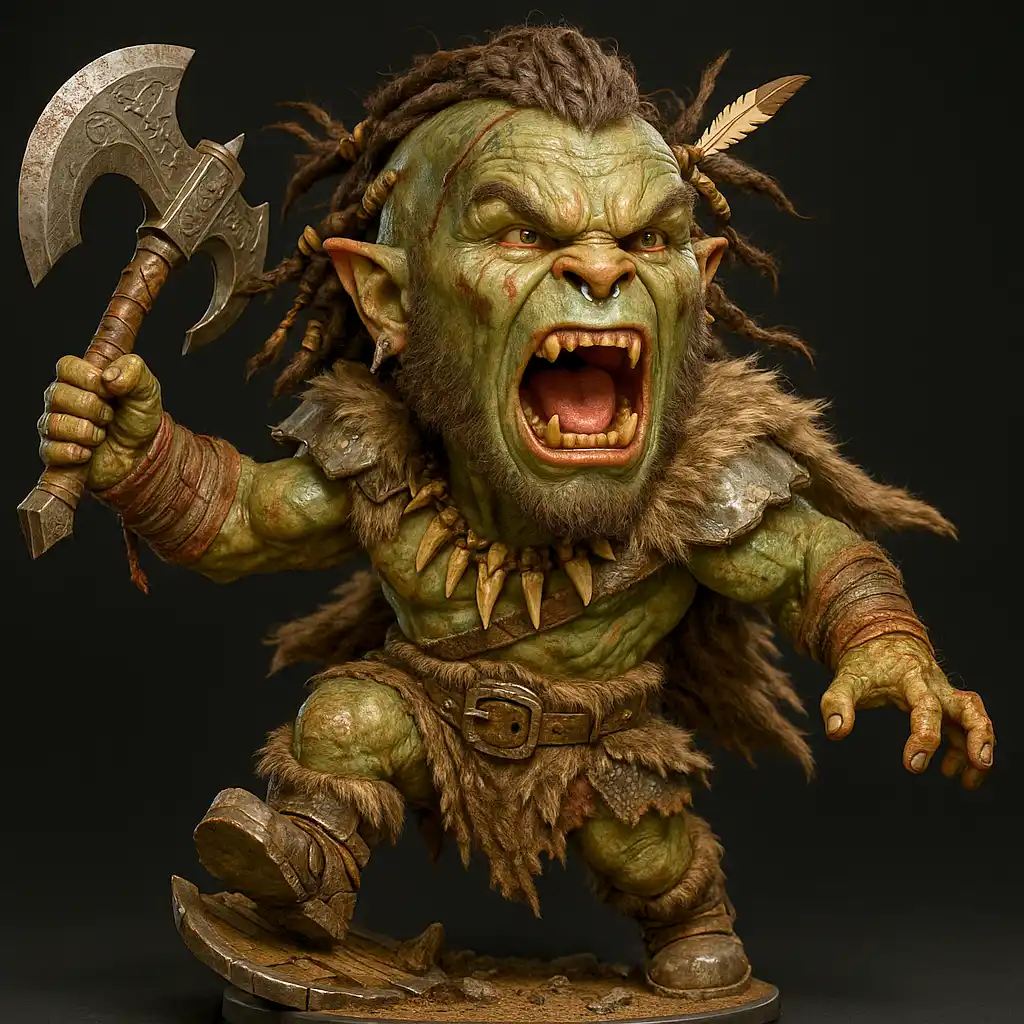 Half-Orc Barbarian (Meio-Orc Bárbaro)