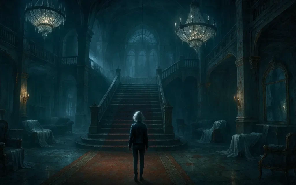 O Saguão Assombrado do Hotel Wrenwood em Resident Evil: Requiem